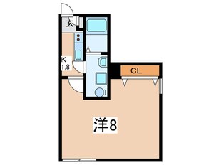 Triniy-緑ヶ丘の物件間取画像